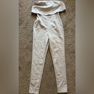Stylish Cream jumpsuit